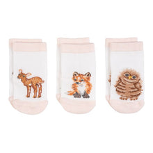 Load image into Gallery viewer, Wrendale Designs Little Forest Woodland Animal Baby Socks
