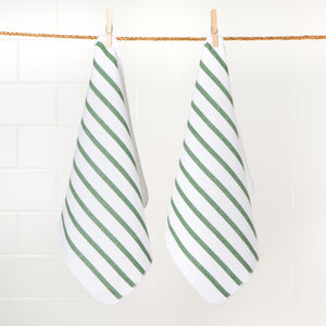 Danica Now Designs Basketweave Dishcloth Set Elm Green