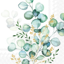 Load image into Gallery viewer, IHR Eucalyptus Bouquet Lunch Napkin

