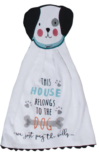 KayDee Designs Dog House Hang-ups Kitchen Towel