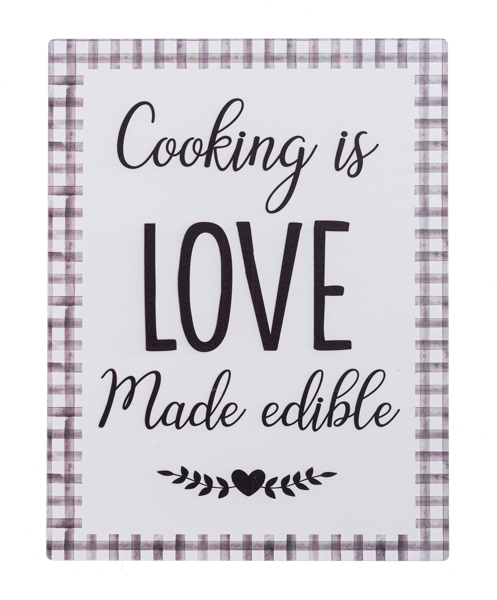 'Cooking is Love' Wall Decor