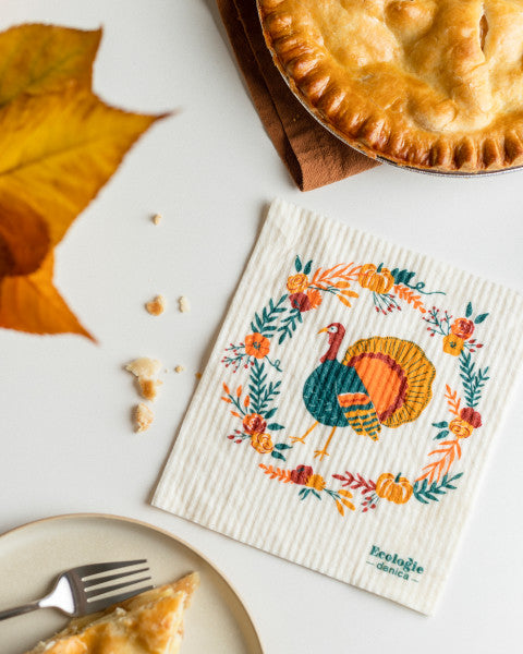 Now Designs Harvest Turkey Swedish Dishcloth