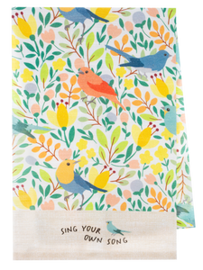 'Sing Your Own Song' Teatowel