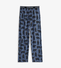 Load image into Gallery viewer, Hatley Little Blue House Wild Bear Men&#39;s Jersey Pants
