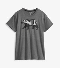 Load image into Gallery viewer, Little Blue House by Hatley Stay Wild Men&#39;s Tee
