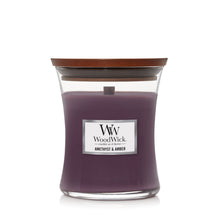 Load image into Gallery viewer, Woodwick Amethyst Amber Hourglass Candle
