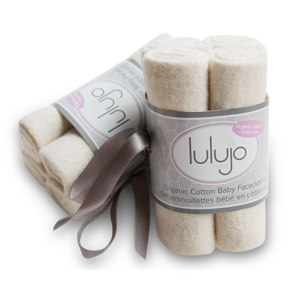 Lulujo Organic Cotton Facecloths