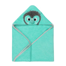 Load image into Gallery viewer, Zoocchini Hooded Baby Towel Hedgehog
