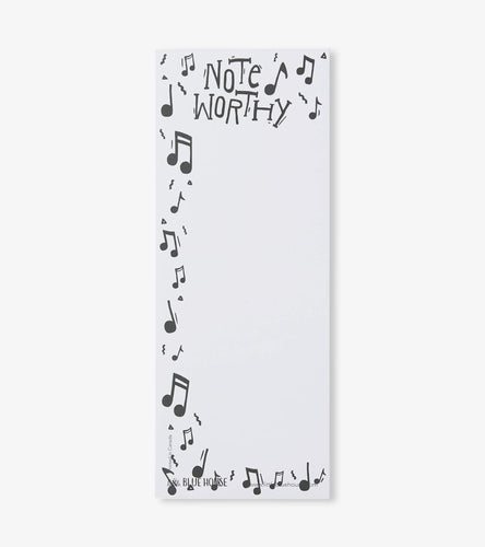 Hatley Little Blue House Note Worthy Magnetic Listpad