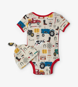 Farm LIfe Udderly Exhausted Onesie