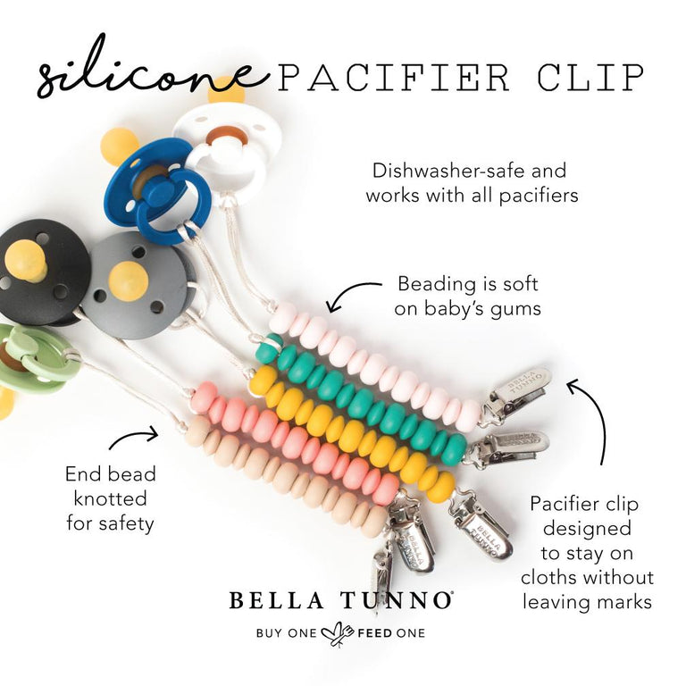 Bella Tunno - Blue & Green Pacifier Clip – Kitchen Store & More