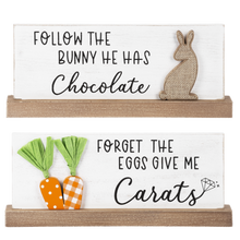 Load image into Gallery viewer, Follow the Bunny Sign
