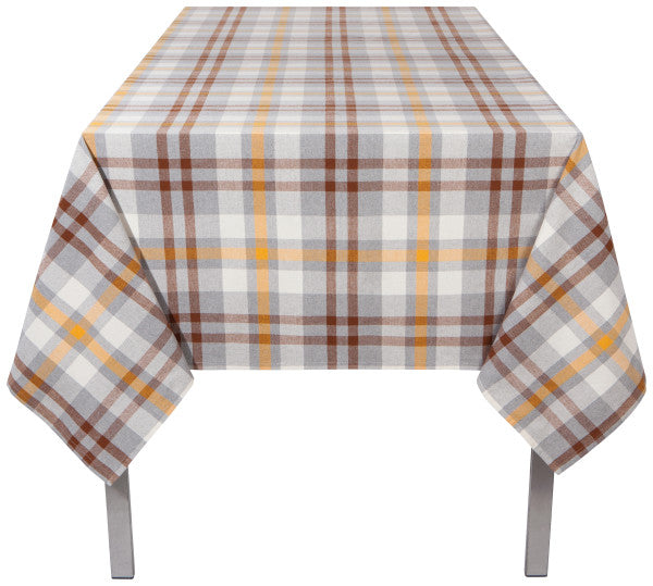 Plaid Maize Second Spin Tablecloth