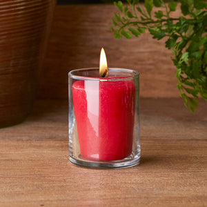Root Candles Classic Cranberry Votive Candle