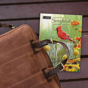 Lang 2024 Songbirds Monthly Pocket Planner