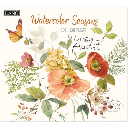 Lang 2024 Watercolor Seasons Wall Calendar
