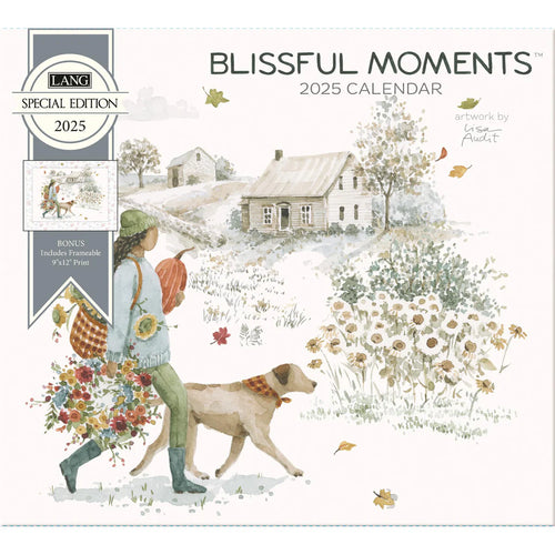 Lang 2025 Blissful Moments Wall Calendar