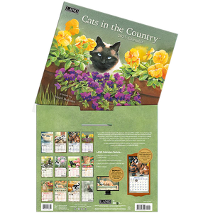 Lang 2025 Cats in the Country Wall Calendar