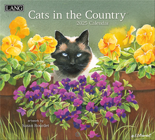 Load image into Gallery viewer, Lang 2025 Cats in the Country Wall Calendar
