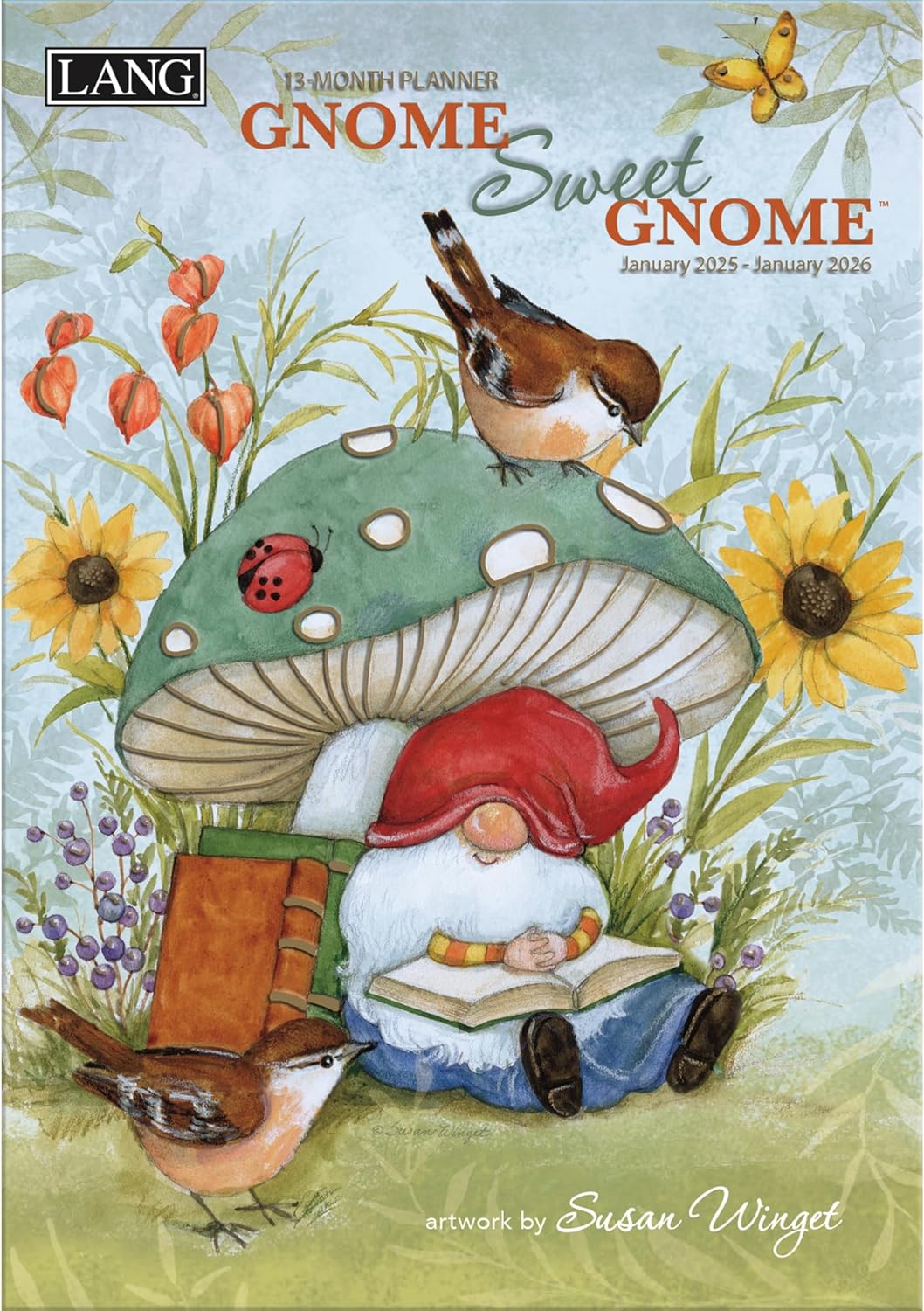 2025 Lang Monthly Pocket Planner - Gnome Sweet Gnome