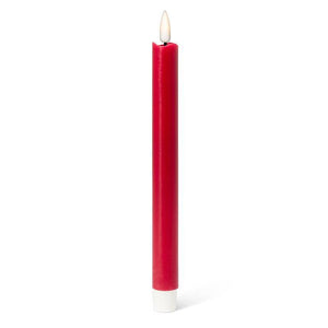 Abbott Luxlite LED Red Taper Candle Set