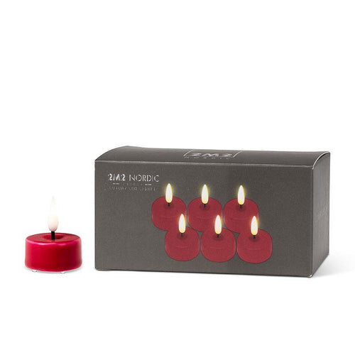 Abbott Luxlite Red Tealight Set