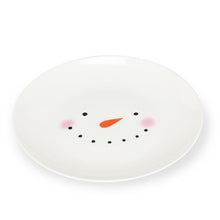 Load image into Gallery viewer, Abbott Snowman Face Appetizer Plate
