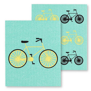 Abbott Bicycle Swedish Dishcloth Set