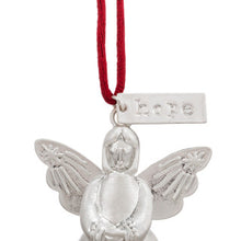 Load image into Gallery viewer, Demdaco Mini Bell Angel Ornament - Hope
