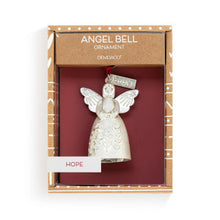 Load image into Gallery viewer, Demdaco Mini Bell Angel Ornament - Hope
