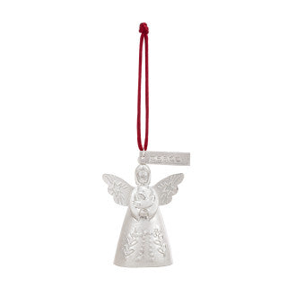 Demdaco Mini Bell Angel Ornament - Peace