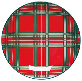 Danica Now Designs Holiday Plaid Appetizer Plate Set