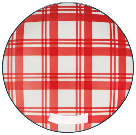 Danica Now Designs Holiday Plaid Appetizer Plate Set