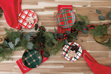 Load image into Gallery viewer, Danica Now Designs Holiday Plaid Appetizer Plate Set
