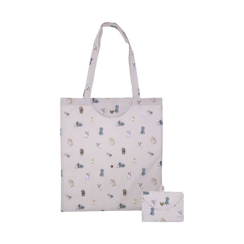 Wrendale Designs A Dog's Life Foldable Shopping Bag