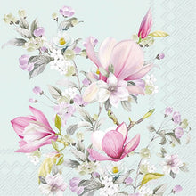 Load image into Gallery viewer, IHR Romantic Magnolia Cocktail Napkin
