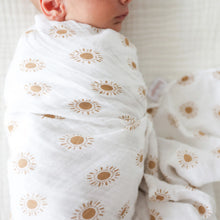 Load image into Gallery viewer, Lulujo Suns Swaddle Blanket
