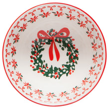 Load image into Gallery viewer, Danica Now Designs Wreath Stamped Bowl
