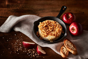 Gourmet Village Apple & Salted Caramel Baked Brie Topping