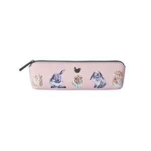 Wrendale Designs Piggy in the Middle Brush Bag