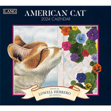Load image into Gallery viewer, Lang 2024 American Cat Wall Calendar
