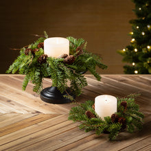 Load image into Gallery viewer, Sullivans Soft Touch Pine Candle Ring
