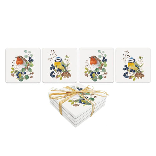 Paperproducts Design Les Oiseaux Dolomite Coaster Set