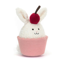 Load image into Gallery viewer, Jellycat Dainty Dessert Bunny Cupcake
