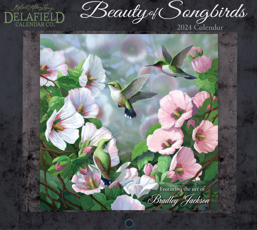 Delafield Beauty of Songbirds 2024 Calendar
