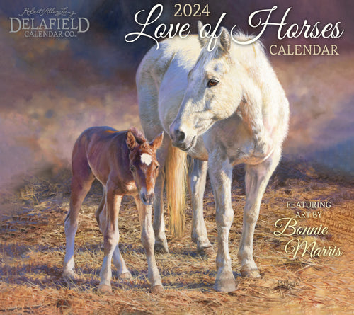 Delafield Love of Horses 2024 Calendar