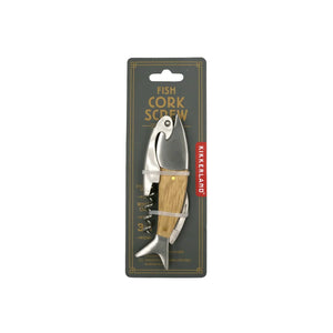 Kikkerland Fish Corkscrew