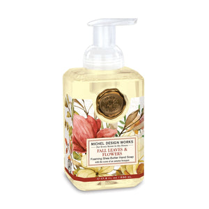 Michel Design Works Fall Leaves & Flowers Foaming Hand Soap