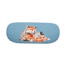 Load image into Gallery viewer, Wrendale Designs Snug as a Cub Fox Glass Case
