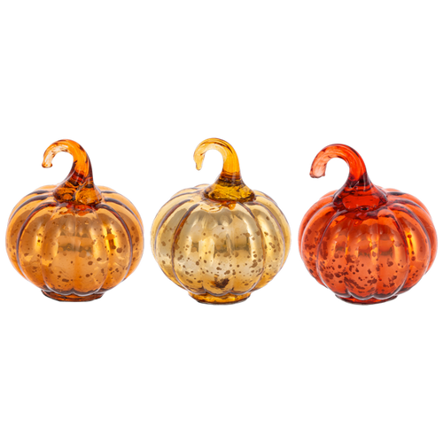 Ganz Mercury Glass Pumpkin